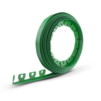 Rasenkantenstecher Rasenkante Rasentrimmer Rasenmäher Rasenborde 10m Höhe 40mm GRÜN + 20 Befestigunsanker GRATIS!