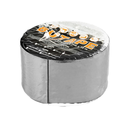 Butylband DACHDECKERBAND Abdichtband Selbstklebendes Reparaturband Dichtband 75mm ALUMINIUM