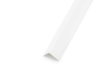 Winkelprofil Winkelleiste PVC 10x10 WEISS 2m