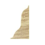 52mm Endstück Rechts EICHE ANTIK 1 Stk.