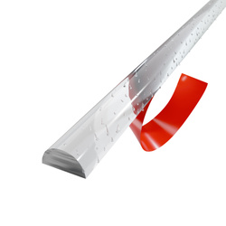 Selbstklebende Acryl-Duschschwelle 5×10 mm – Transparent