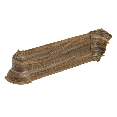 2,5m Fussleiste 52mm TIGERBAUM Fußleiste Leiste Sockelleiste Laminatleiste Bodenleiste + Montagematerial GRATIS