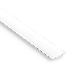 Übergangsprofil Rund 0,93cm 50mm Gedrückt BRAUN