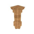 55mm Innenecke EICHE ANTIK 1 Stk.