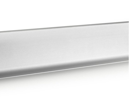 2,5m Fussleiste aus Aluminium 100mm
