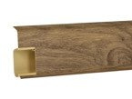 5cm Muster Fussleiste 55mm EICHE SCHLESISCH