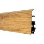 5cm Muster Fussleiste 70mm EICHE RUSTIKAL