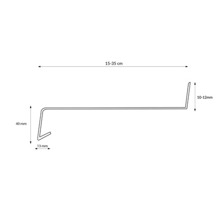 Fensterbank Aluminium Fensterbrett Aussen Alu Breite 15cm RAL 8019 BRAUN