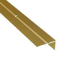 Treppenkantenprofil Treppenkanten Treppenprofil Winkel Schiene L-Form 40x20mm GOLD
