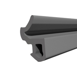 Fensterdichtung S-618 Schwarz KBE PVC Kunststofffenster Dichtung