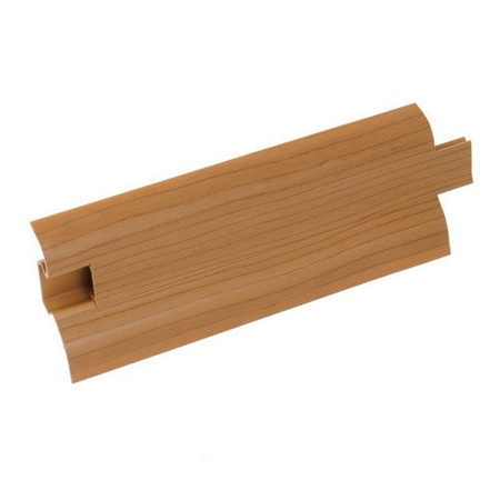 2,5m Fussleiste 52mm KIRSCHE Fußleiste Leiste Sockelleiste Laminatleiste Bodenleiste + Montagematerial GRATIS