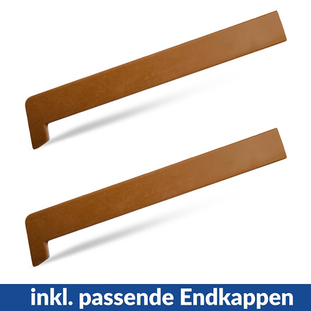 Fensterbank Fensterbrett für den Innenbereich PVC Tiefe 30cm WINCHESTER + Endkappen GRATIS!