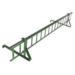 Schneefanggitter 200cm 2m Komplettes SET Gitterhöhe 20cm Schnee RAL 6020 GRÜN