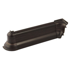 2,5m Fussleiste 52mm WENGE Fußleiste Leiste Sockelleiste Laminatleiste Bodenleiste + Montagematerial GRATIS