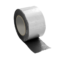 Butylband DACHDECKERBAND Abdichtband Selbstklebendes Reparaturband Dichtband 75mm ALUMINIUM