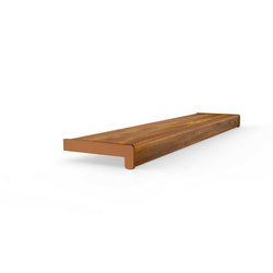 Fensterbank Fensterbrett für den Innenbereich PVC Tiefe 40cm EICHE GOLD + Endkappen GRATIS!