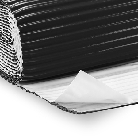 KAMINANSCHLUSSBAND BLEI Wandanschlussband Dachrolle Kaminband Traufgitter 2D 300mm RAL 9005 SCHWARZ