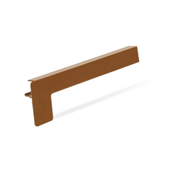Fensterbank Stahl Aussen Außenfensterbank Fensterbrett Stahlblech Breite 25cm EICHE GOLD