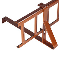 Schneefanggitter 200cm 2m Komplettes SET Gitterhöhe 20cm Schnee KASTANIENROT