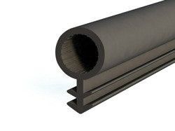 Fensterdichtung KD-3 Ø8 Schwarz für Holzfenster – Flügel Rahmen