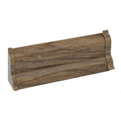 2,5m Fussleiste 52mm EICHE PRESTIGE Fußleiste Leiste Sockelleiste Laminatleiste Bodenleiste + Montagematerial GRATIS