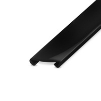 Handlauf PVC Kunststoffhandlauf Treppenhandlauf Treppengeländer SCHWARZ