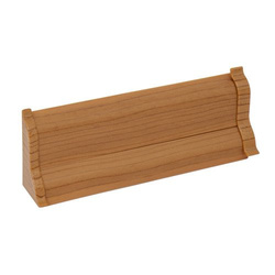 2m Fussleiste 52mm KIRSCHE Fußleiste Leiste Sockelleiste Laminatleiste Bodenleiste PVC + Montagematerial GRATIS