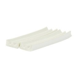 Gummidichtung Fensterdichtung Selbstklebende Dichtung Türdichtung Profil E 9x4mm WEISS