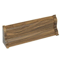 2,5m Fussleiste 52mm TIGERBAUM Fußleiste Leiste Sockelleiste Laminatleiste Bodenleiste + Montagematerial GRATIS