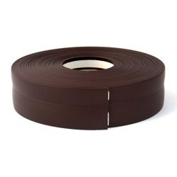 Weichsockelleiste Selbstklebend Knickwinkel Weich Sockel Gummi PVC 32 x 23mm SCHOKOLADE