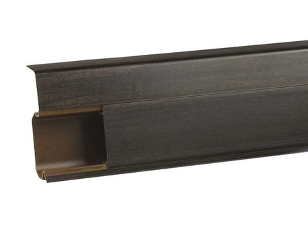 2,5m Fussleiste 55mm WENGE + Montagematerial GRATIS!