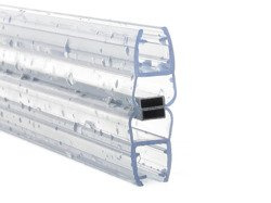 1 PAAR Duschdichtung Magnetdichtung 4mm 5mm 6mm