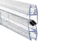 1 PAAR Duschdichtung Magnetdichtung 6-8mm MODEL 2