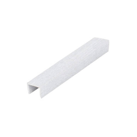 Endstück für Küchensockel 100mm ALUMINIUM SATIN