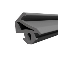 Fensterdichtung S-1155 Schwarz Plus-Tec PVC Kunststofffenster Dichtung