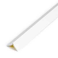 Knickwinkel 25x25mm Fensterleiste Winkel Winkelleiste Selbstklebend Abdeckleiste Kunststoffleiste