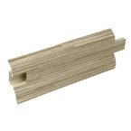 2m Fussleiste 52mm SCHILFROHR HELL Fußleiste Leiste Sockelleiste Laminatleiste Bodenleiste PVC + Montagematerial GRATIS