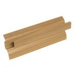 2m Fussleiste 52mm BUCHE NATURLICH Fußleiste Leiste Sockelleiste Laminatleiste Bodenleiste PVC + Montagematerial GRATIS
