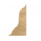 52mm Endstück Rechts BUCHE 1 Stk.