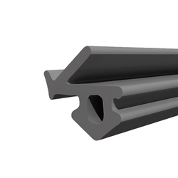 Fensterdichtung S-834X Schwarz Veka PVC Kunststofffenster Dichtung