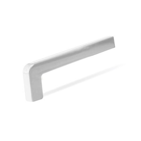 Fensterbank Aluminium Fensterbrett Aussen Alu Breite 22,5cm RAL 9016 WEISS