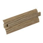 2m Fussleiste 52mm EICHE Fußleiste Leiste Sockelleiste Laminatleiste Bodenleiste PVC + Montagematerial GRATIS