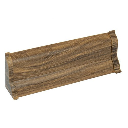 2,5m Fussleiste 52mm TIGERBAUM Fußleiste Leiste Sockelleiste Laminatleiste Bodenleiste + Montagematerial GRATIS
