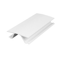 Eckabschluss für Küchensockel 150mm WEISS GLÄNZEND